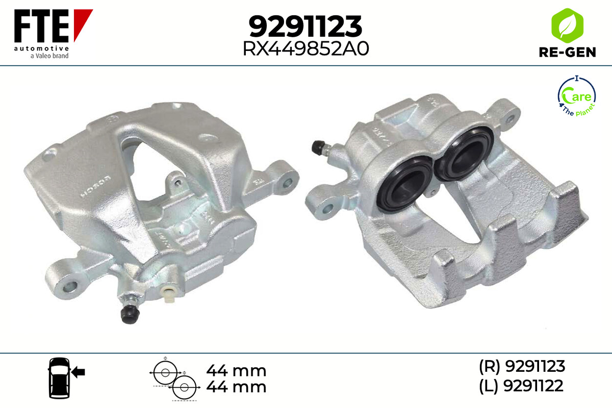 Étrier de frein FTE automotive GmbH ref. 9291123