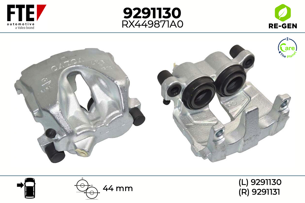 Étrier de frein FTE automotive GmbH ref. 9291130