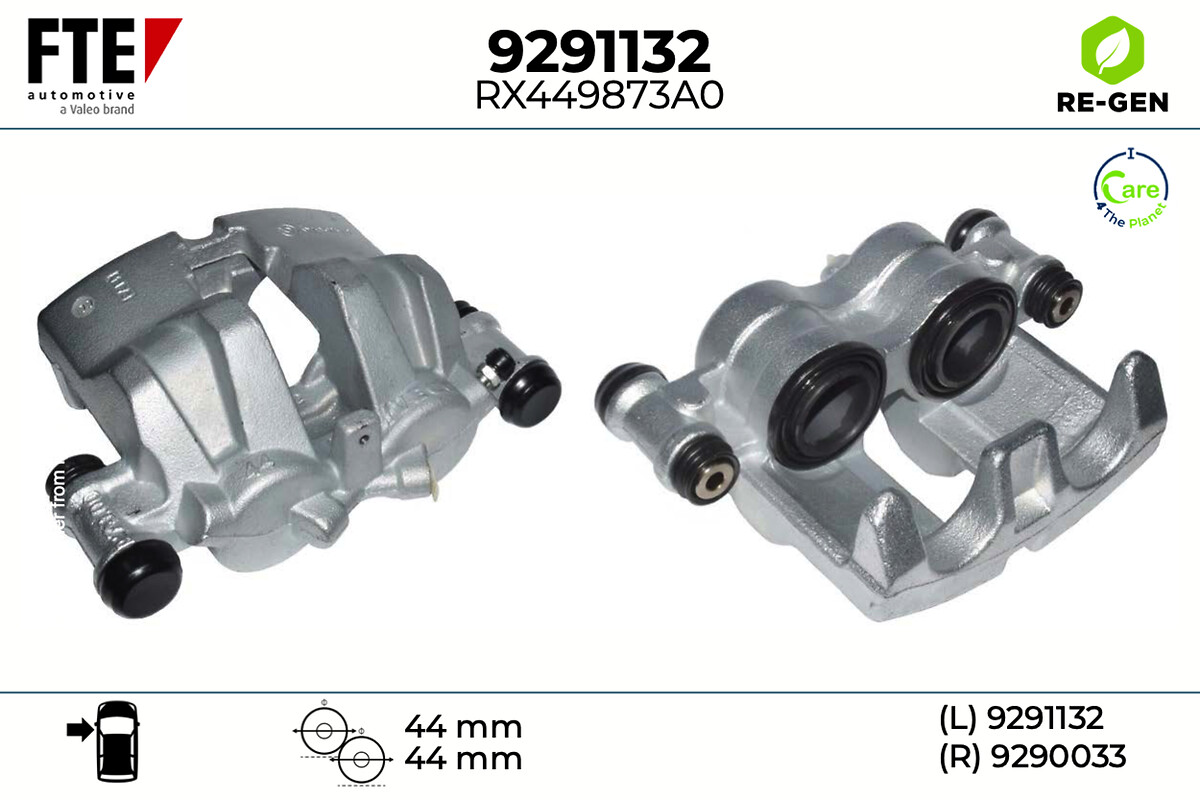 Étrier de frein FTE automotive GmbH 9291132