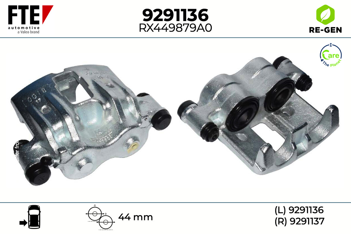 Étrier de frein FTE automotive GmbH ref. 9291136