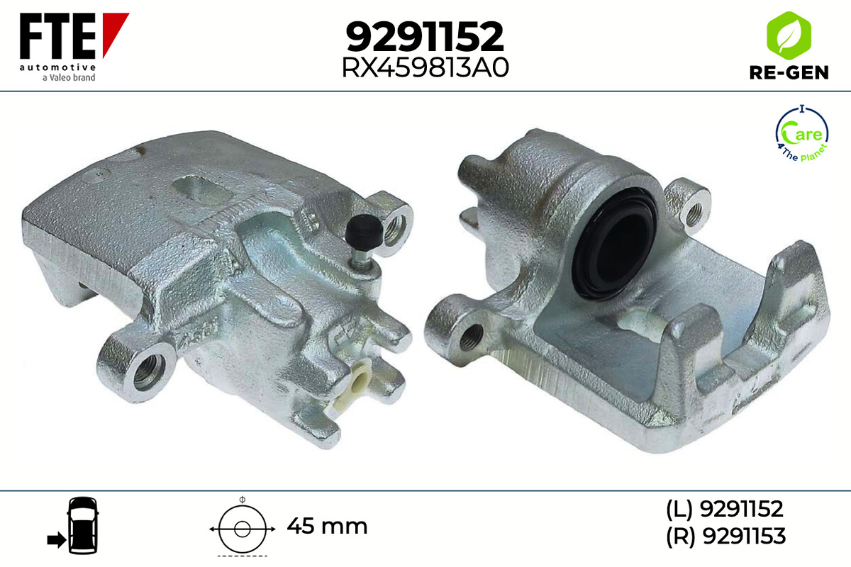Étrier de frein FTE automotive GmbH ref. 9291152