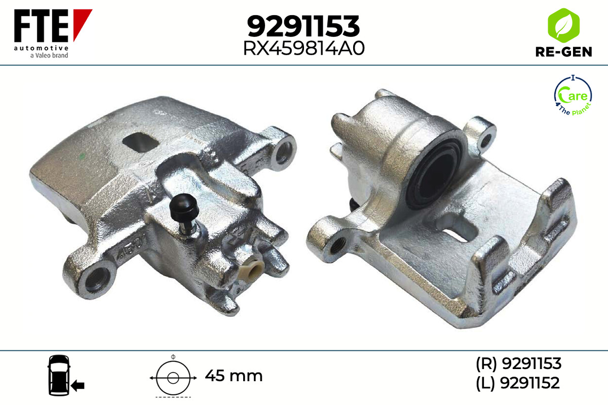 Étrier de frein FTE automotive GmbH ref. 9291153