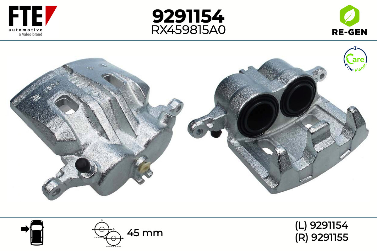Étrier de frein FTE automotive GmbH ref. 9291154