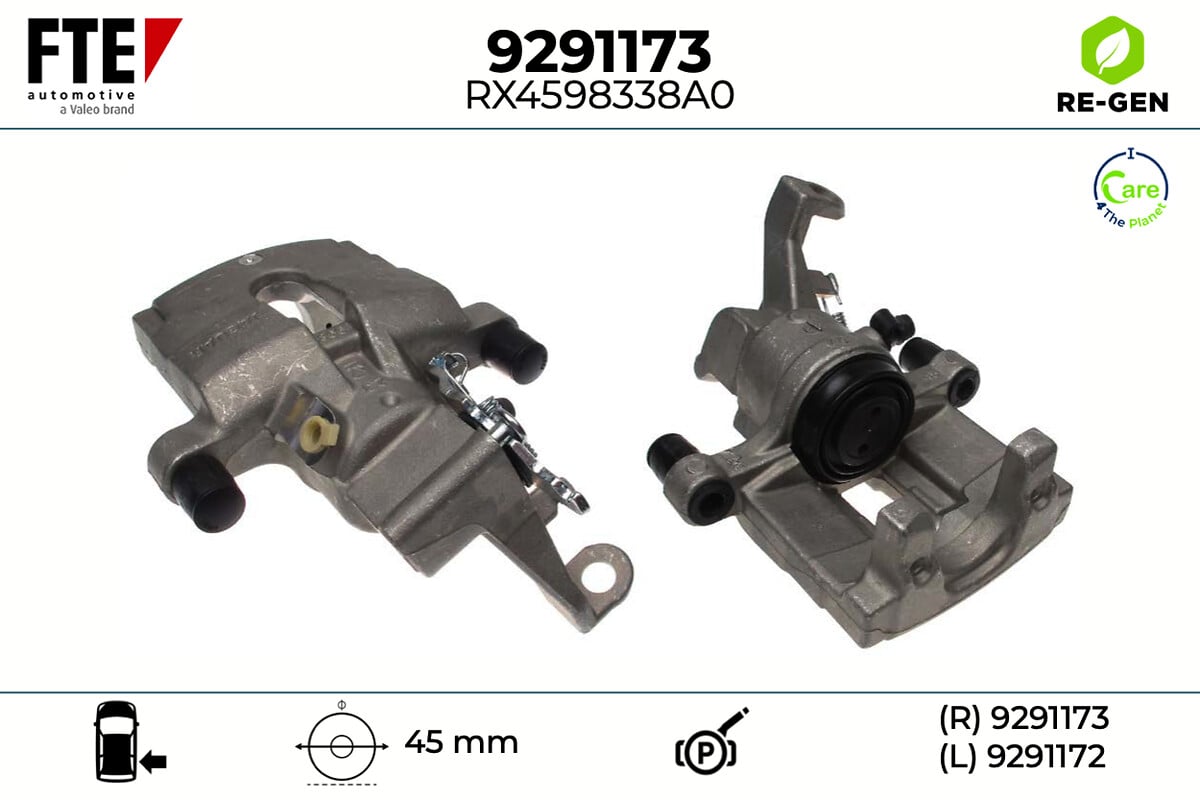 Étrier de frein FTE automotive GmbH ref. 9291173