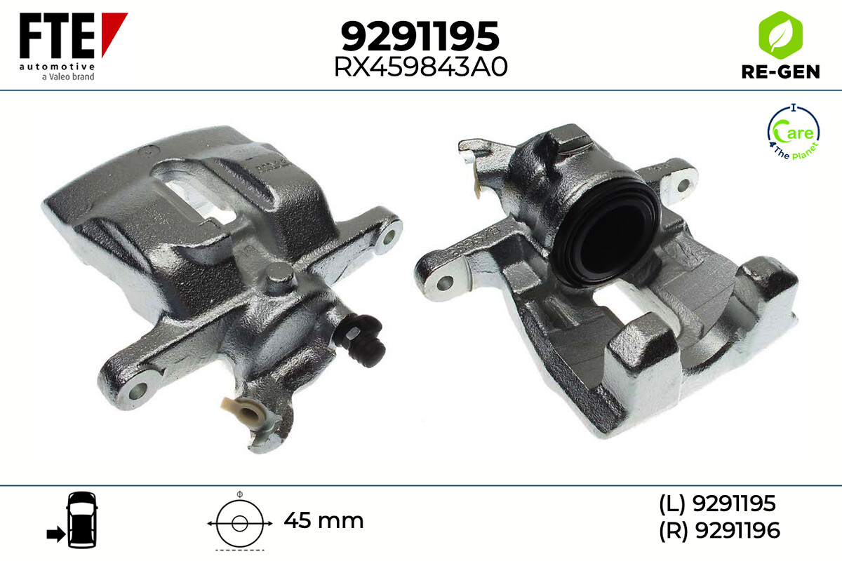 Étrier de frein FTE automotive GmbH 9291195
