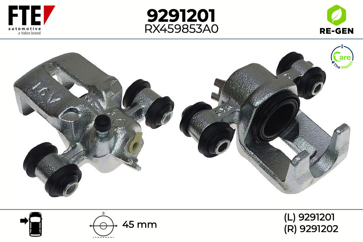 Étrier de frein FTE automotive GmbH ref. 9291201