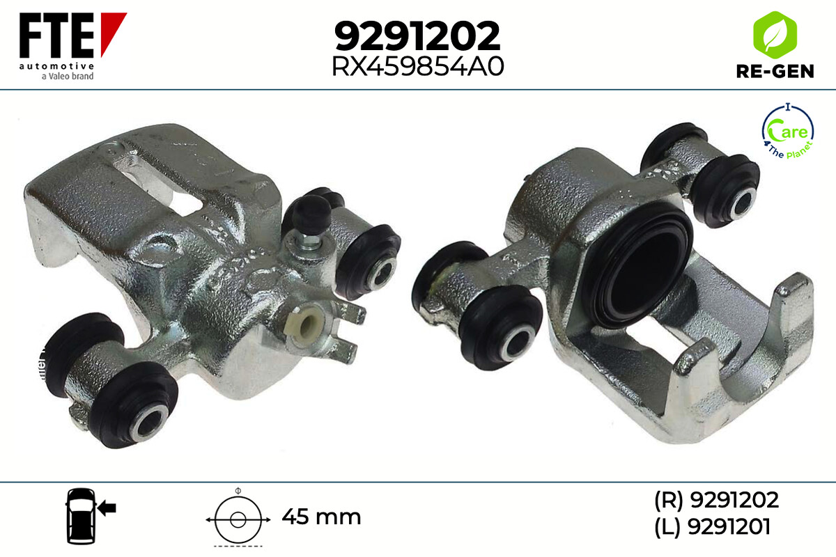 Étrier de frein FTE automotive GmbH ref. 9291202