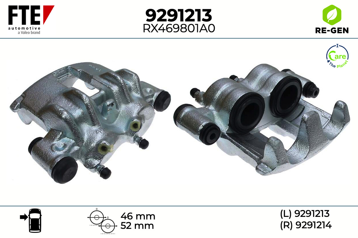 Étrier de frein FTE automotive GmbH ref. 9291213