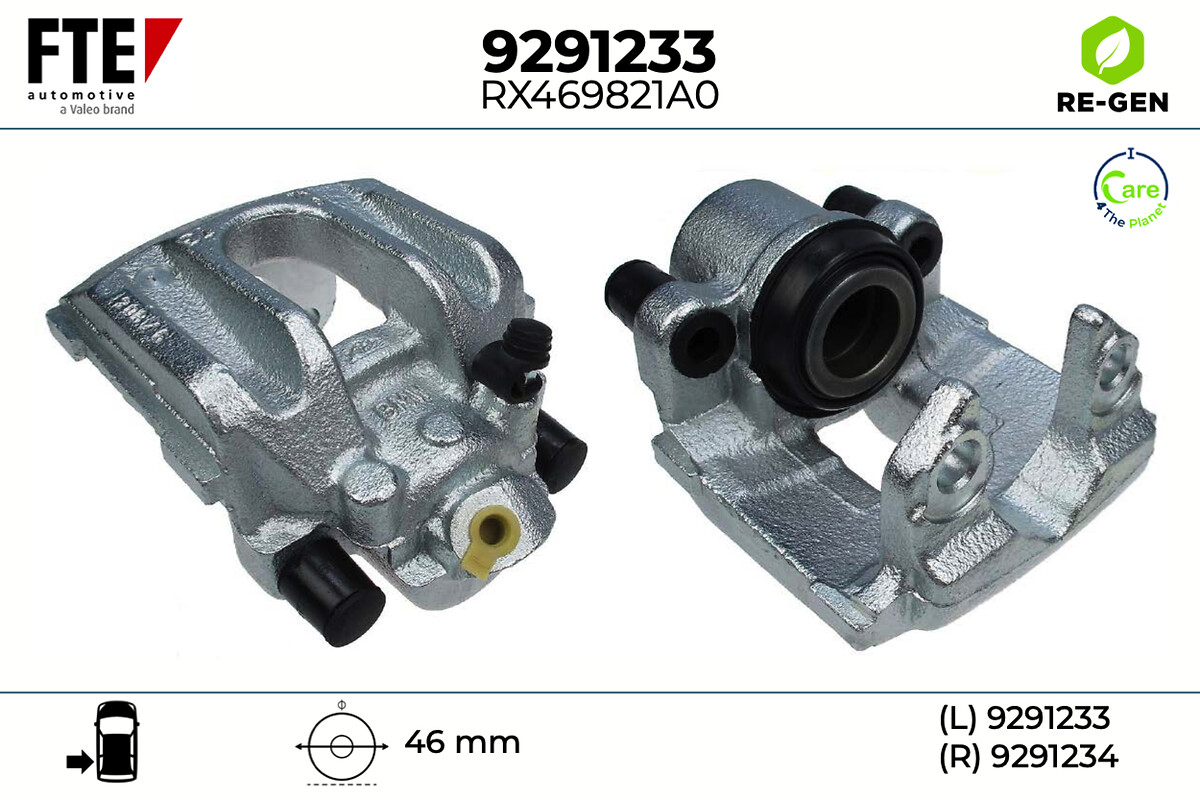 Étrier de frein FTE automotive GmbH ref. 9291233