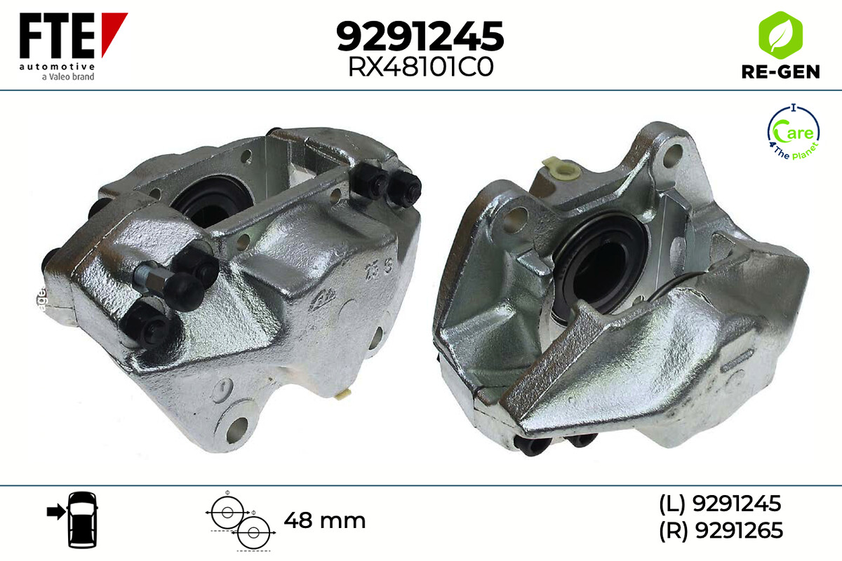 Étrier de frein FTE automotive GmbH ref. 9291245