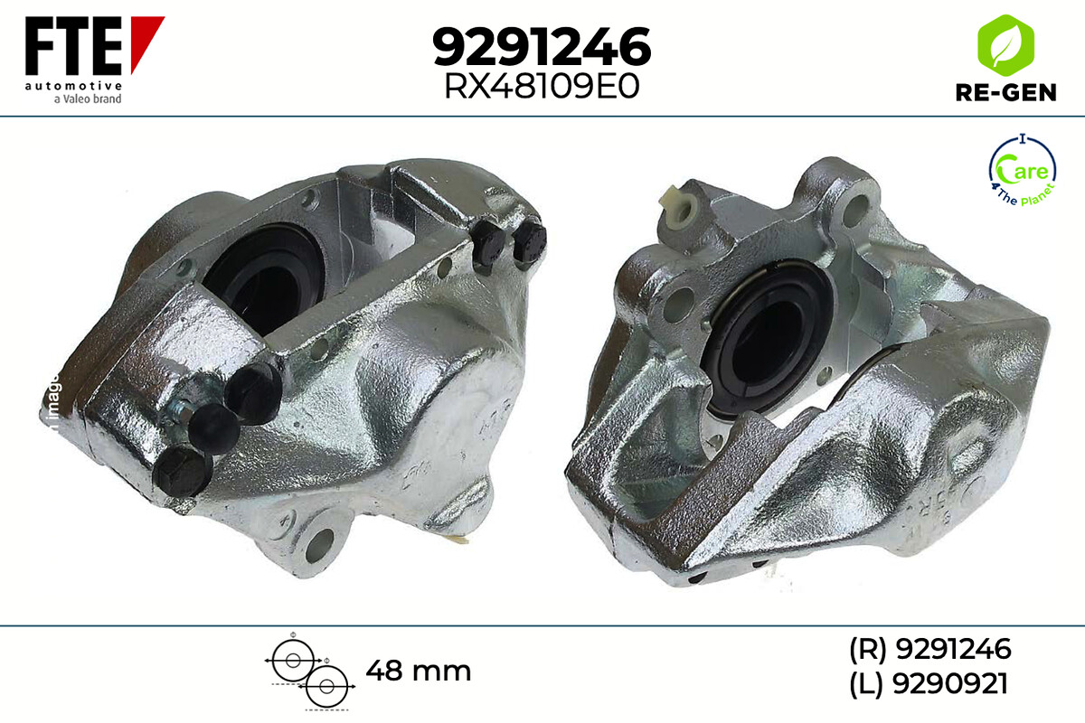 Étrier de frein FTE automotive GmbH ref. 9291246