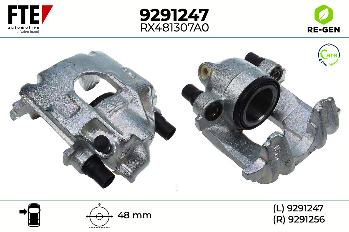Étrier de frein FTE automotive GmbH ref. 9291247