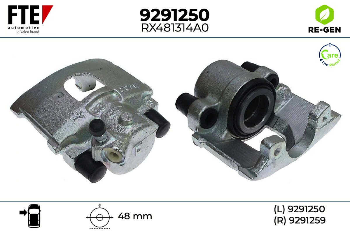 Étrier de frein FTE automotive GmbH ref. 9291250
