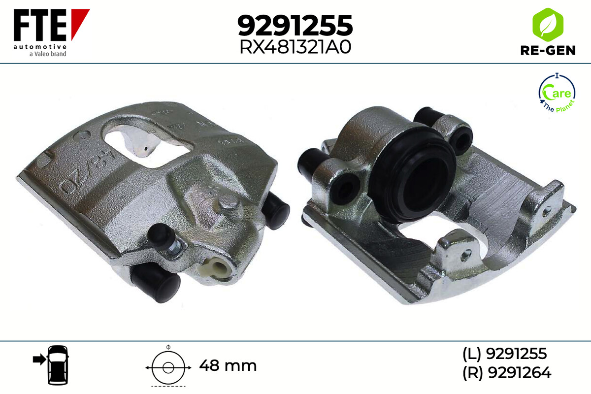 Étrier de frein FTE automotive GmbH ref. 9291255