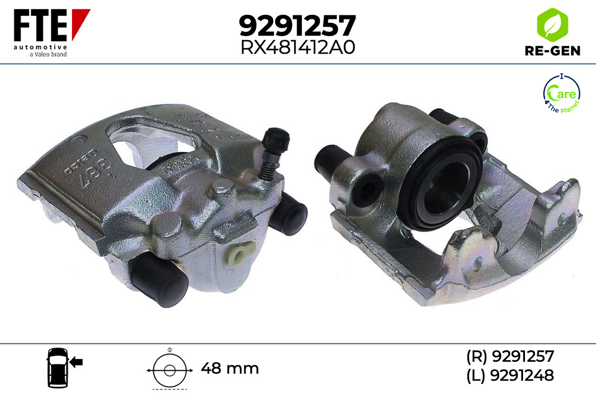Étrier de frein FTE automotive GmbH ref. 9291257