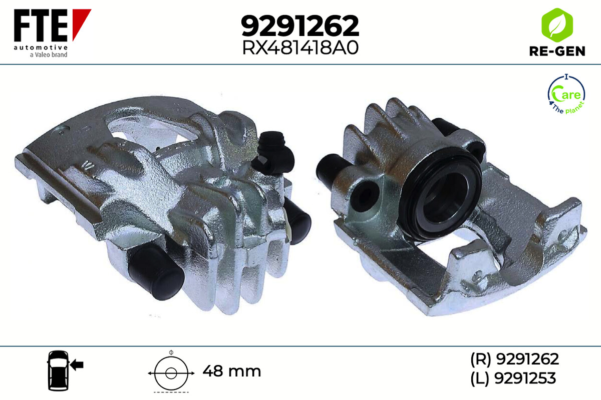 Étrier de frein FTE automotive GmbH ref. 9291262