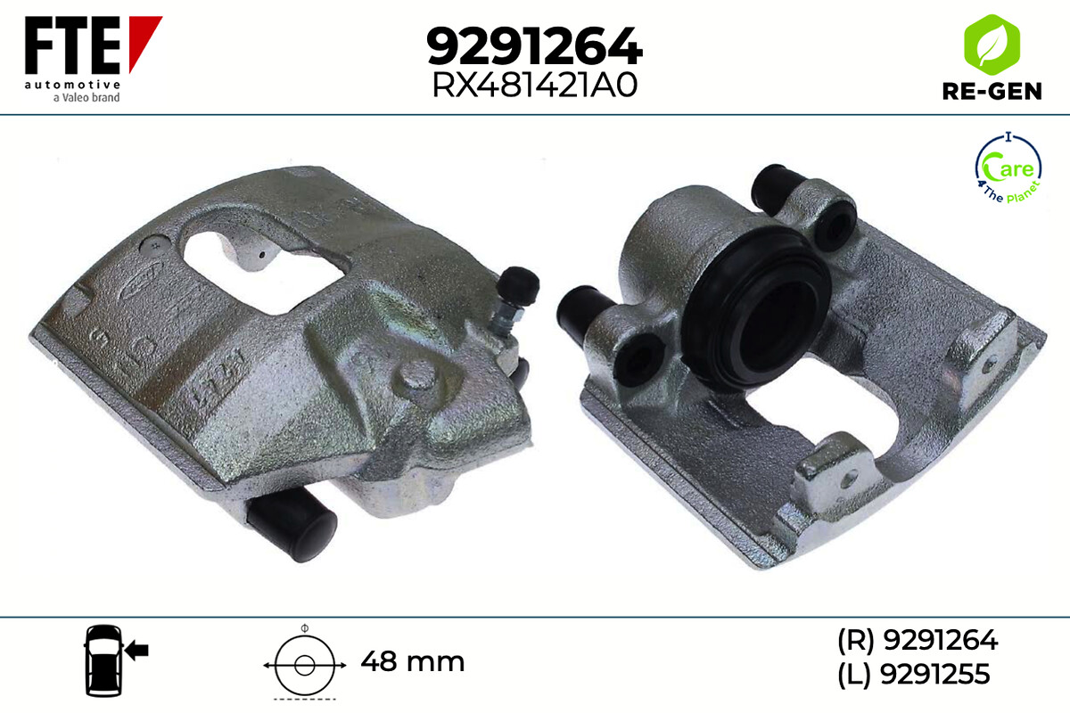 Étrier de frein FTE automotive GmbH ref. 9291264