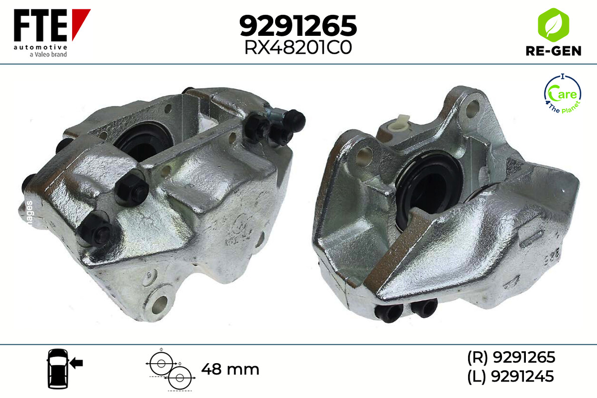 Étrier de frein FTE automotive GmbH ref. 9291265