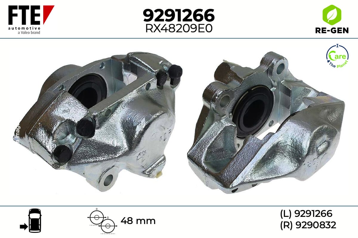 Étrier de frein FTE automotive GmbH ref. 9291266