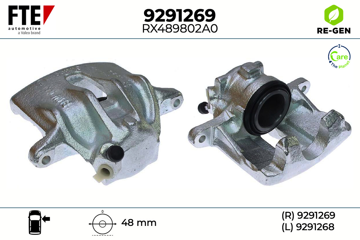 Étrier de frein FTE automotive GmbH ref. 9291269