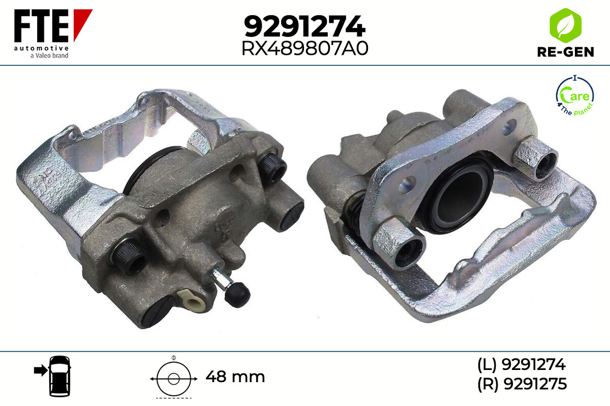 Étrier de frein FTE automotive GmbH ref. 9291274