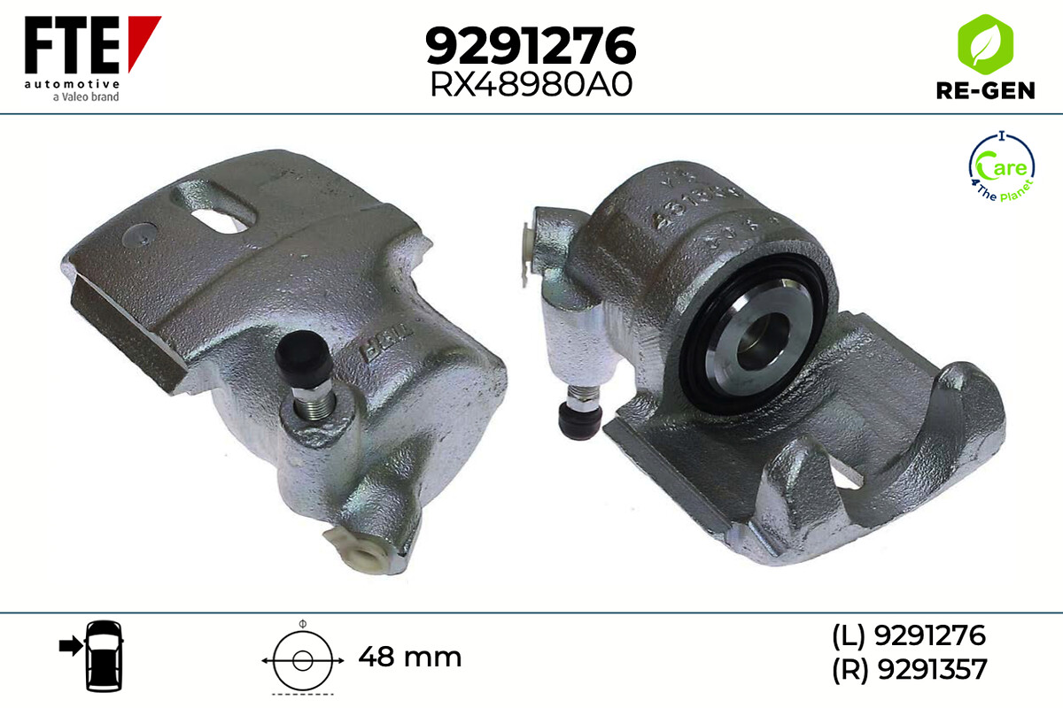 Étrier de frein FTE automotive GmbH ref. 9291276