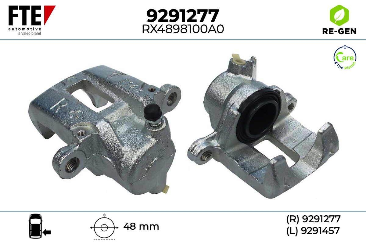 Étrier de frein FTE automotive GmbH ref. 9291277