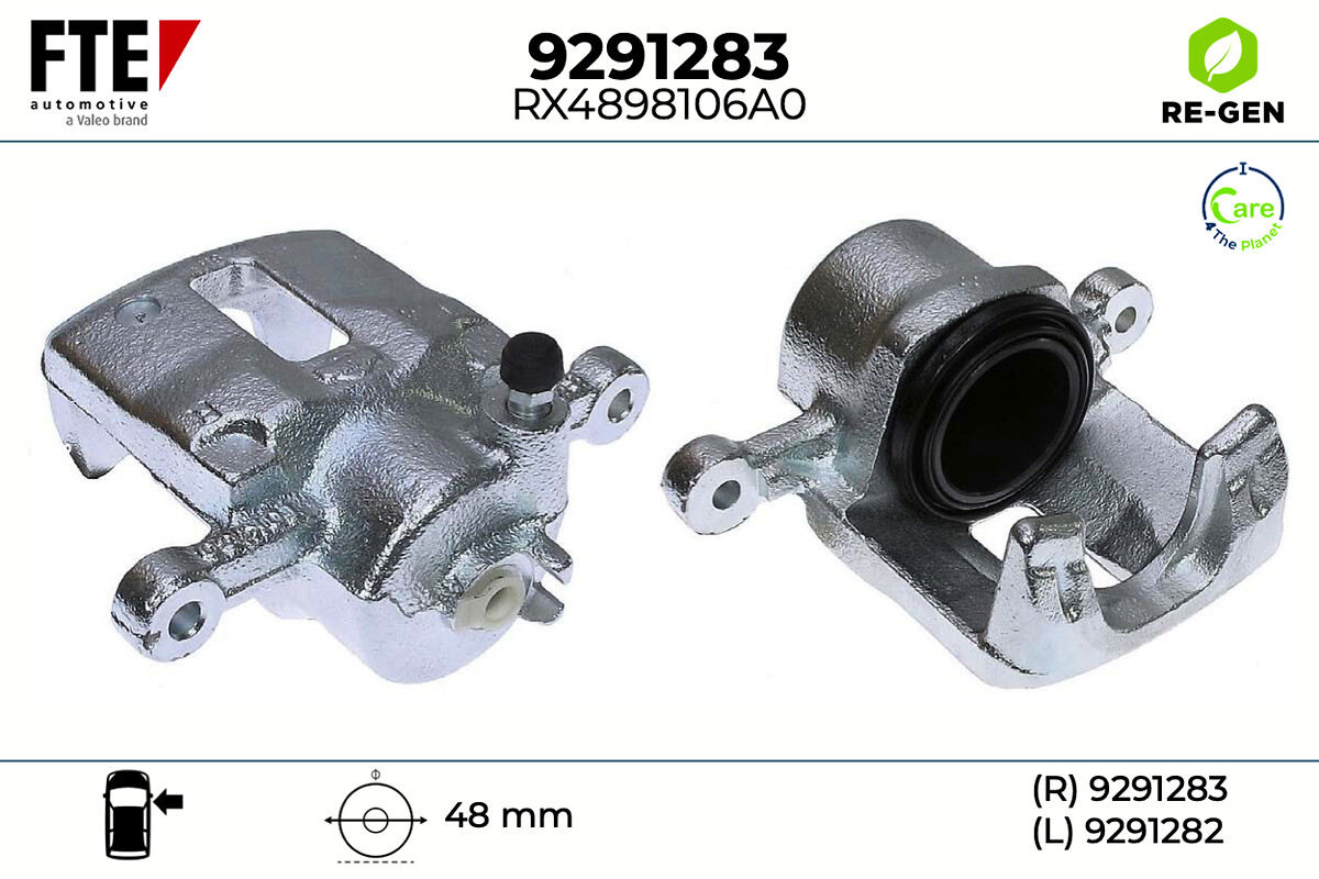 Étrier de frein FTE automotive GmbH ref. 9291283
