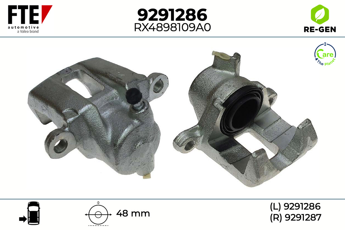 Étrier de frein FTE automotive GmbH ref. 9291286