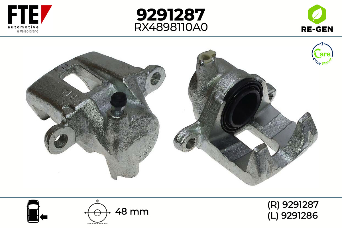 Étrier de frein FTE automotive GmbH ref. 9291287