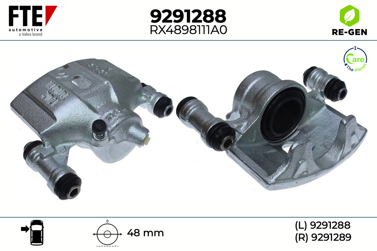 Étrier de frein FTE automotive GmbH ref. 9291288