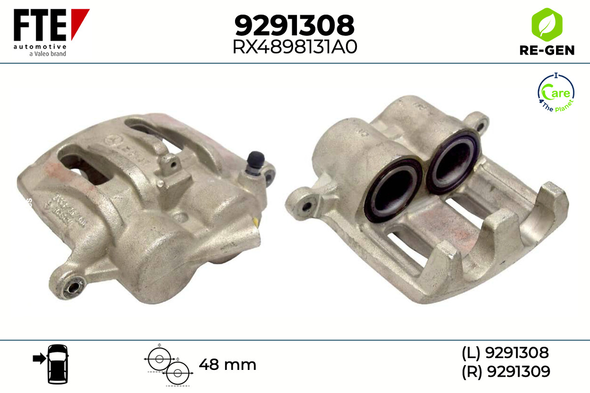 Étrier de frein FTE automotive GmbH ref. 9291308