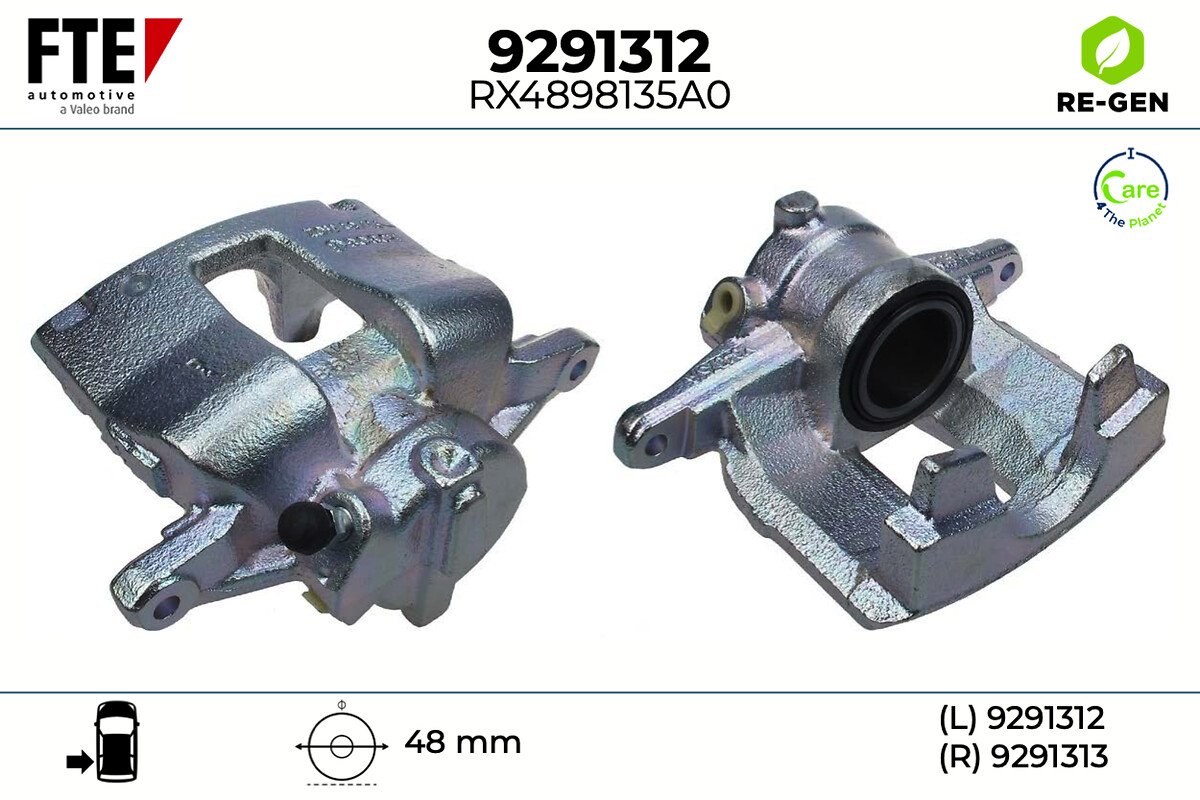 Étrier de frein FTE automotive GmbH ref. 9291312