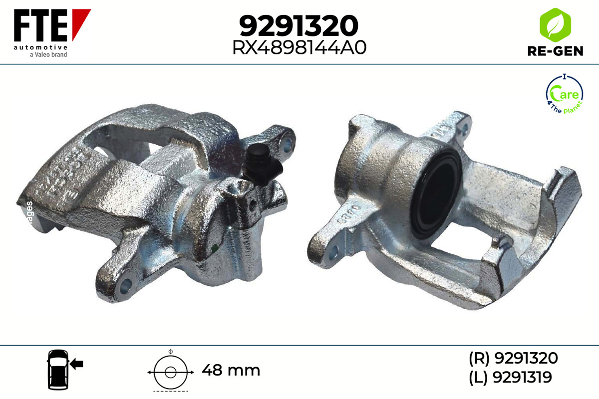 Étrier de frein FTE automotive GmbH ref. 9291320