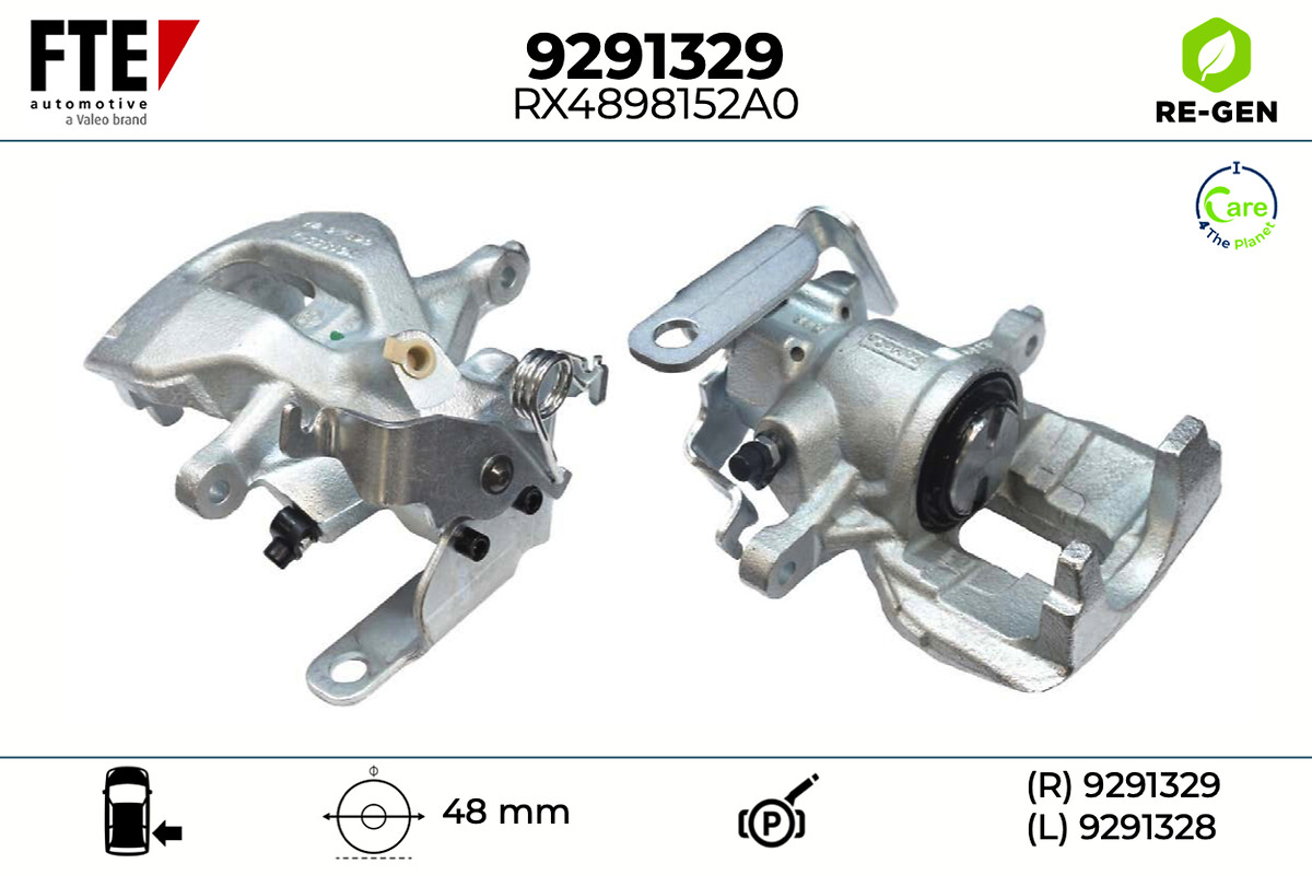 Étrier de frein FTE automotive GmbH ref. 9291329