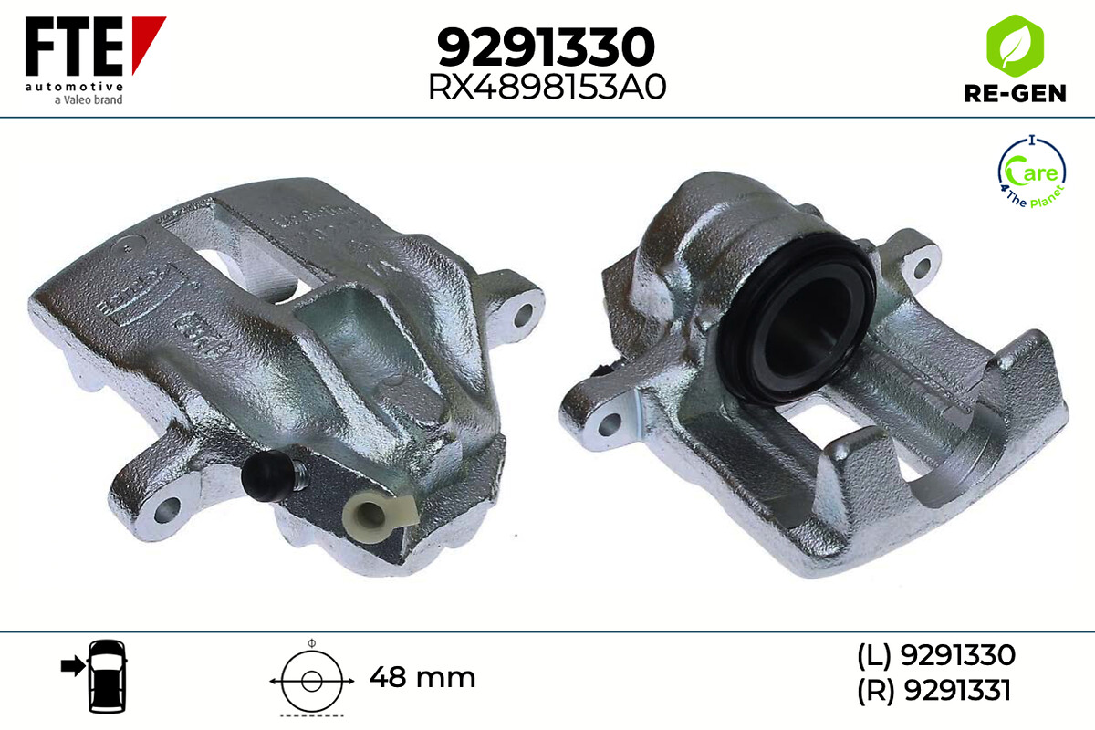 Étrier de frein FTE automotive GmbH ref. 9291330