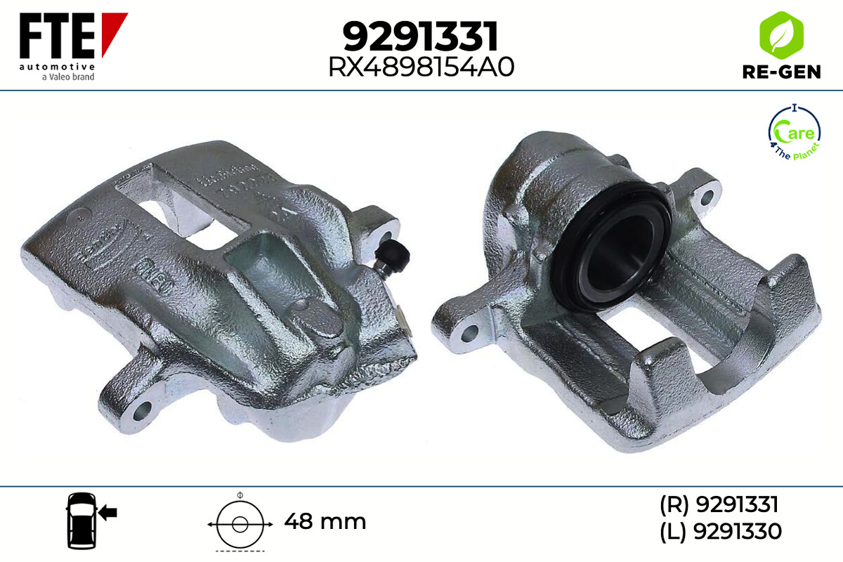 Étrier de frein FTE automotive GmbH ref. 9291331