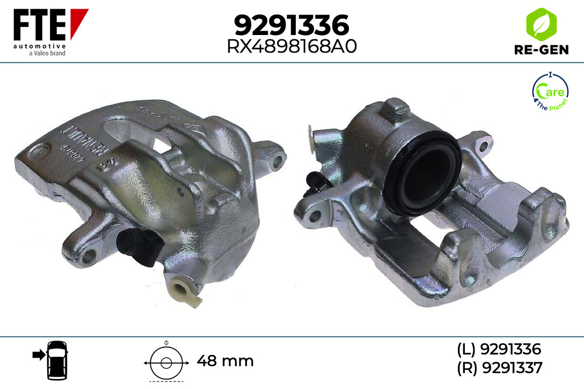Étrier de frein FTE automotive GmbH ref. 9291336