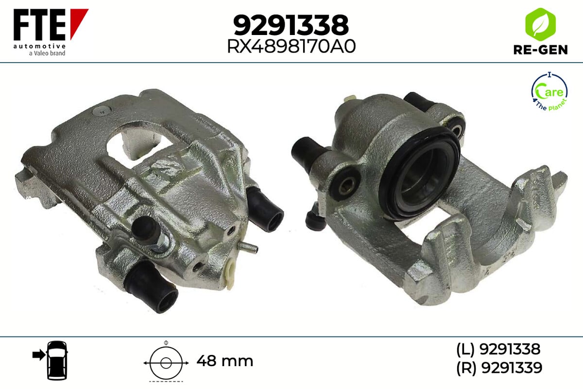 Étrier de frein FTE automotive GmbH ref. 9291338