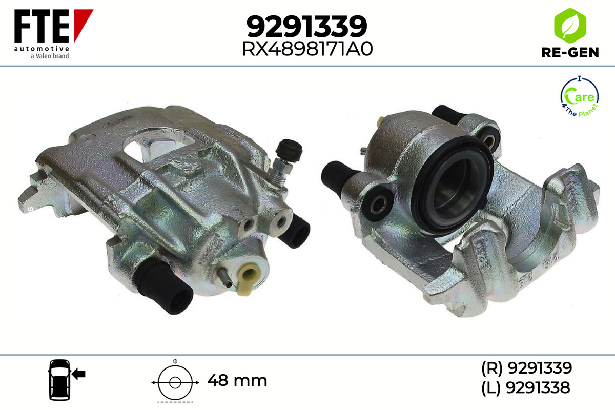 Étrier de frein FTE automotive GmbH ref. 9291339