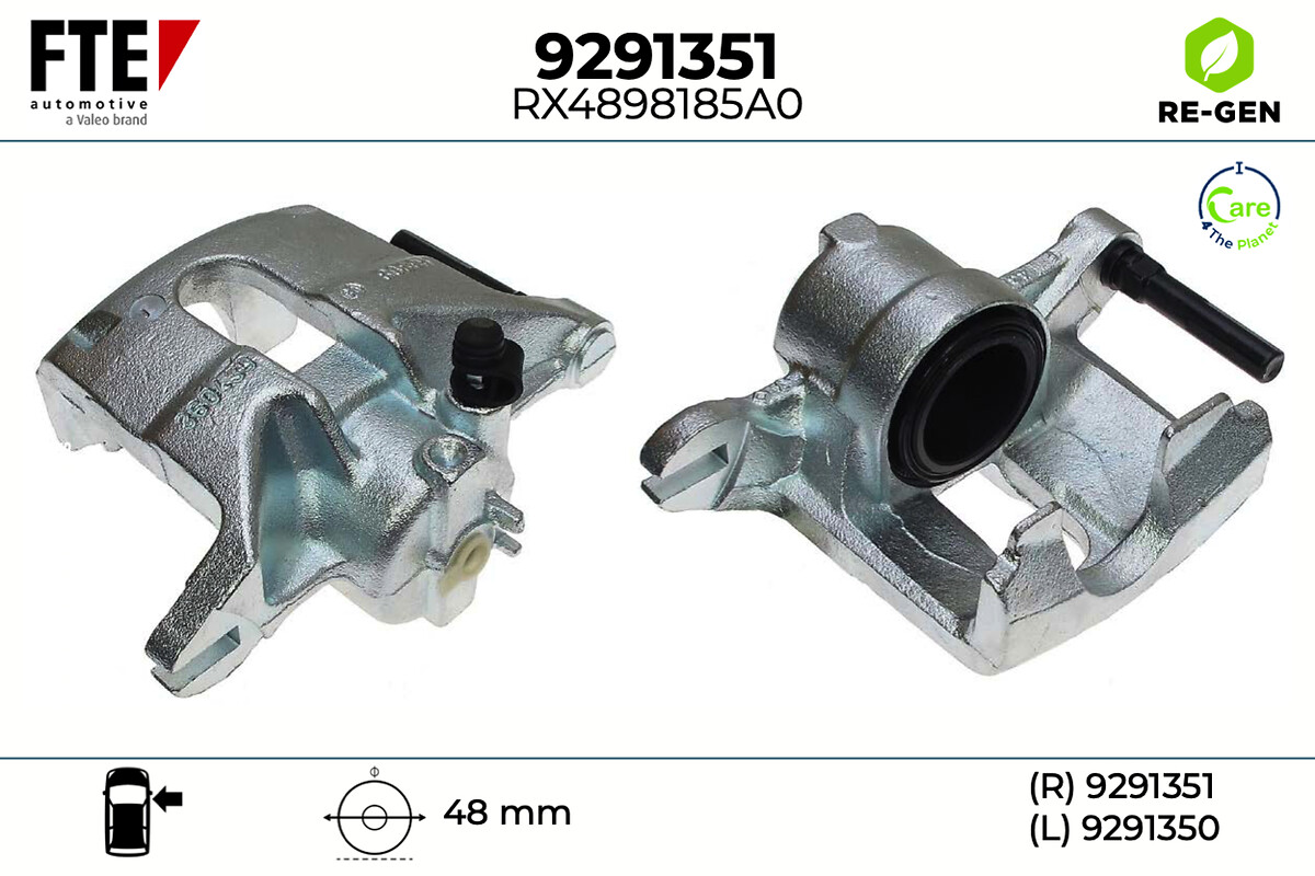 Étrier de frein FTE automotive GmbH ref. 9291351