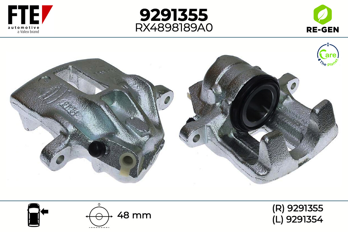 Étrier de frein FTE automotive GmbH ref. 9291355