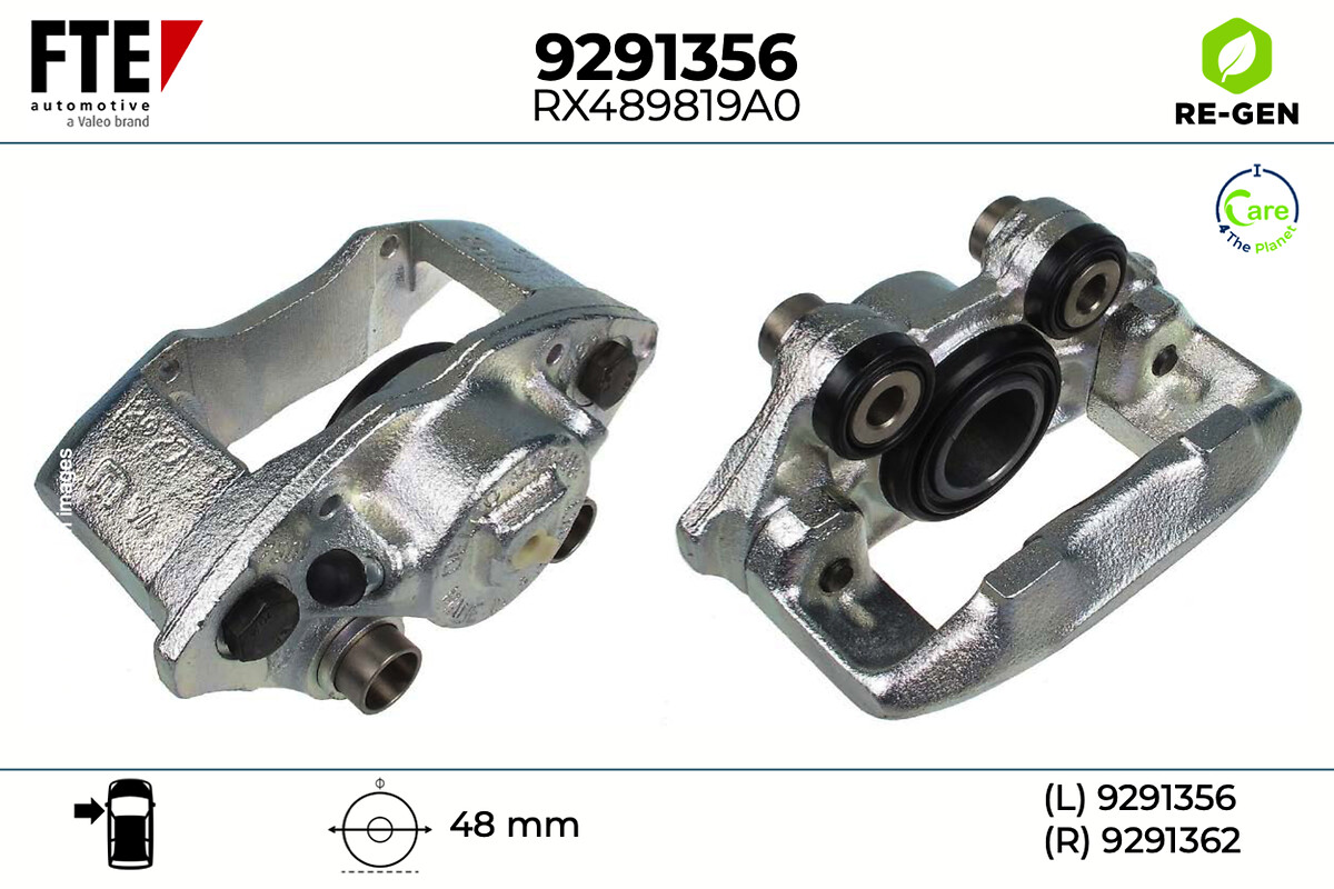 Étrier de frein FTE automotive GmbH ref. 9291356
