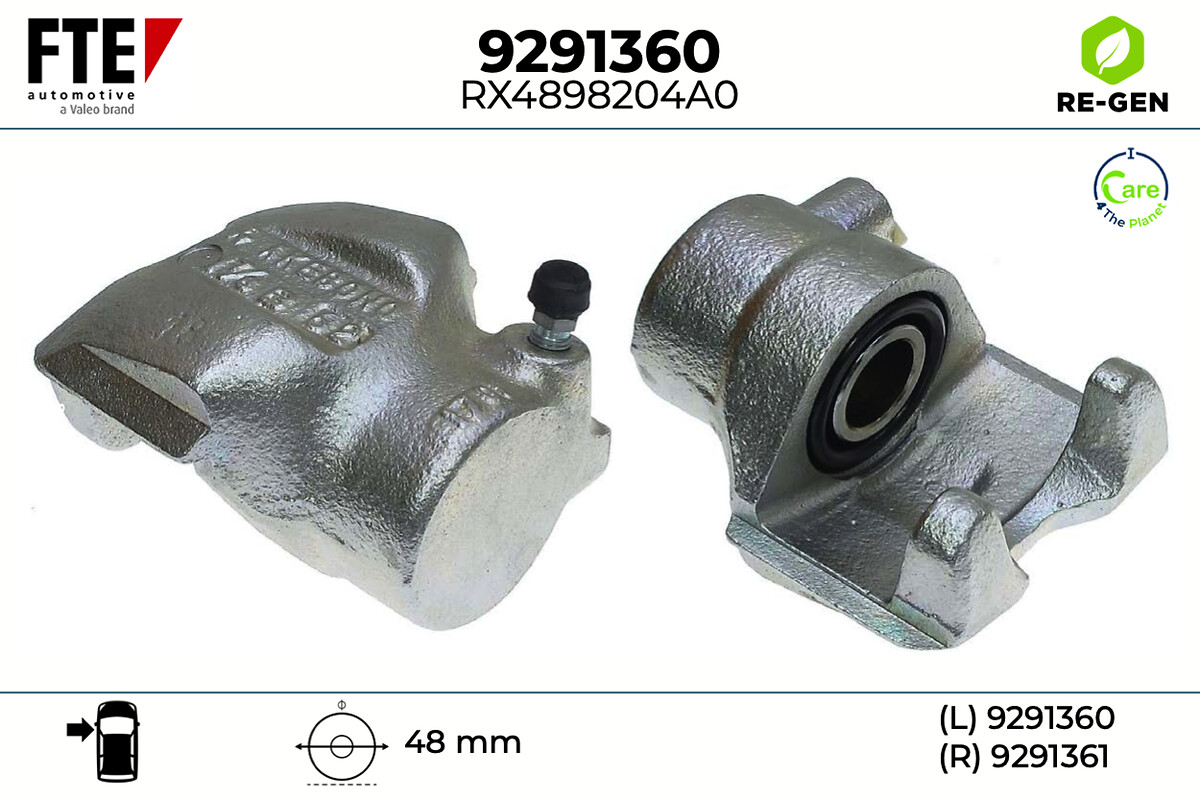 Étrier de frein FTE automotive GmbH ref. 9291360