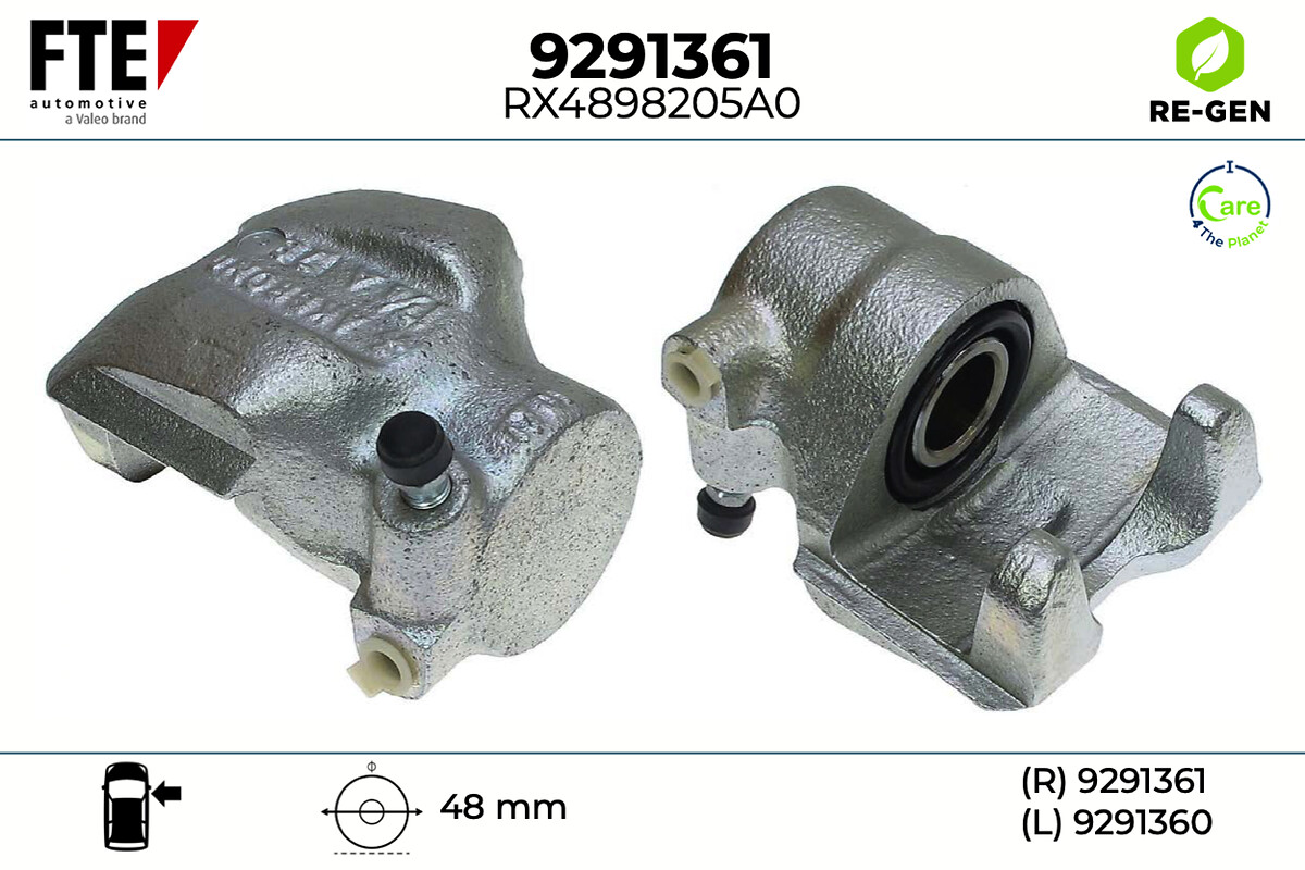 Étrier de frein FTE automotive GmbH ref. 9291361