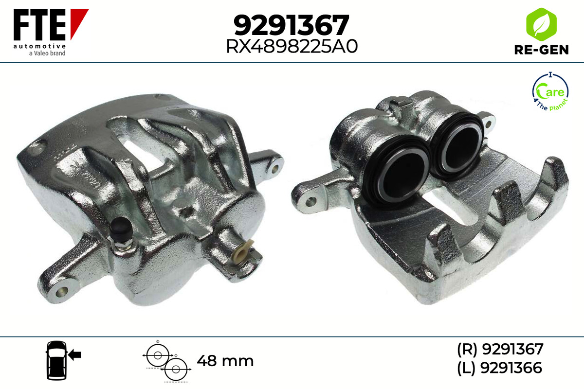 Étrier de frein FTE automotive GmbH ref. 9291367