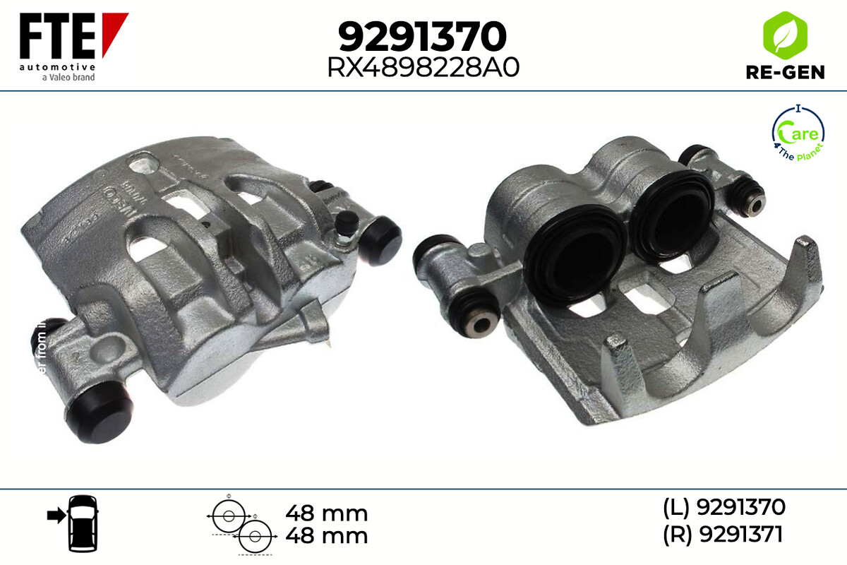 Étrier de frein FTE automotive GmbH ref. 9291370