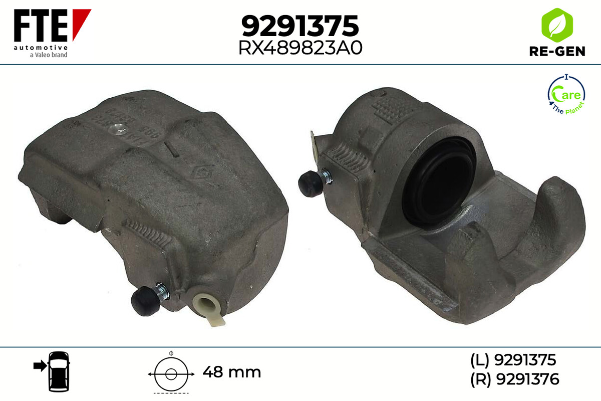 Étrier de frein FTE automotive GmbH ref. 9291375