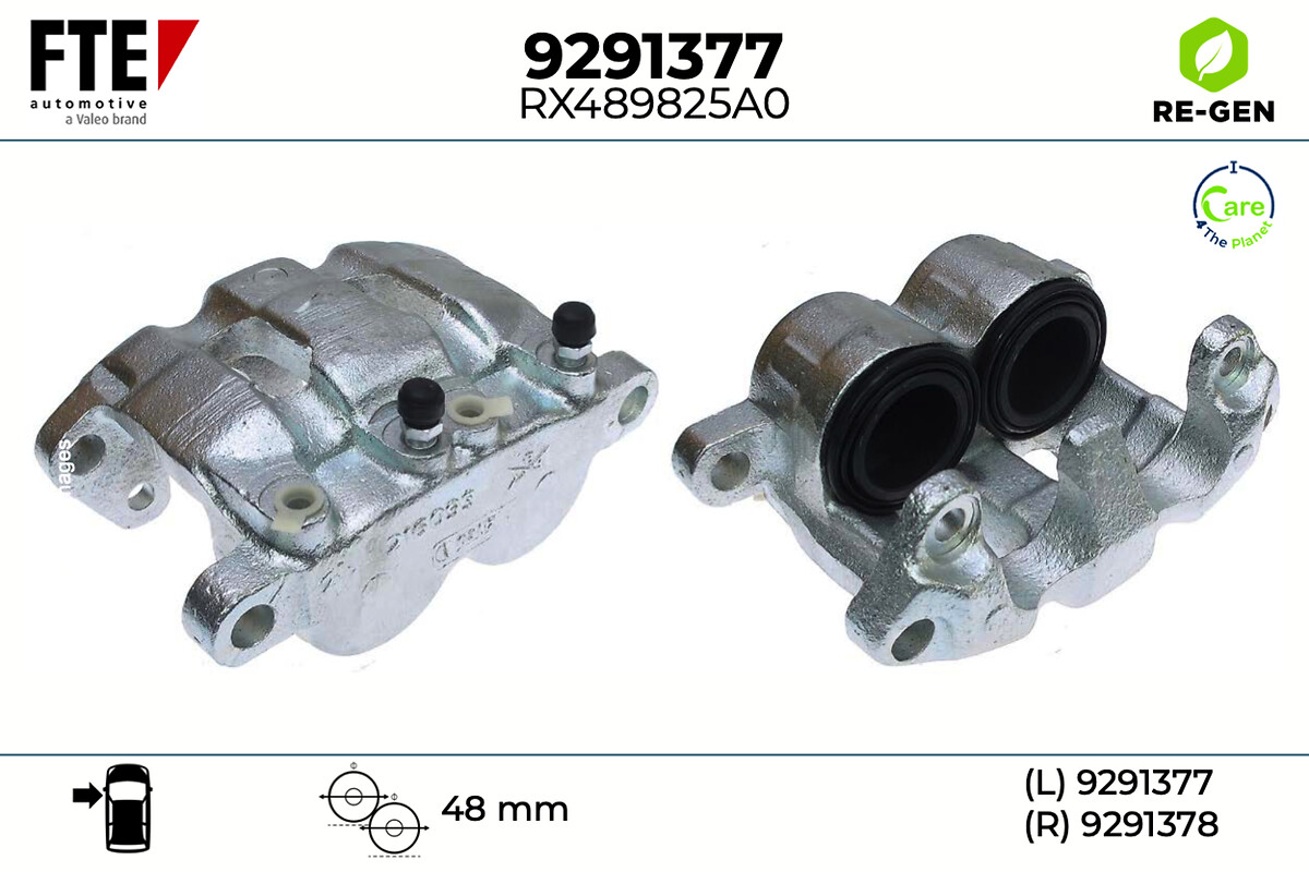 Étrier de frein FTE automotive GmbH ref. 9291377