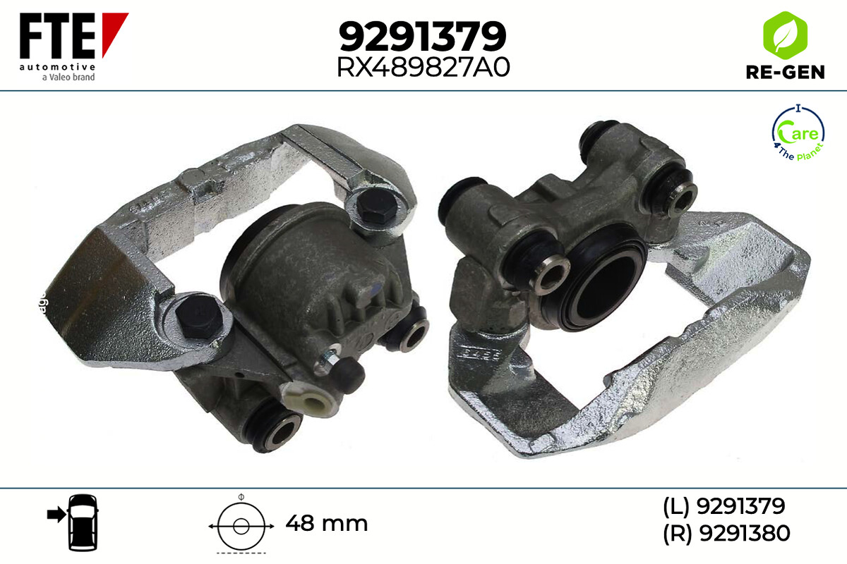 Étrier de frein FTE automotive GmbH ref. 9291379